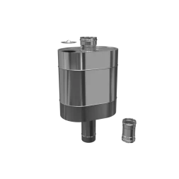 Бак "Таймыр" 50л эллиптический на трубе Ф115 (AISI 201/1.0)